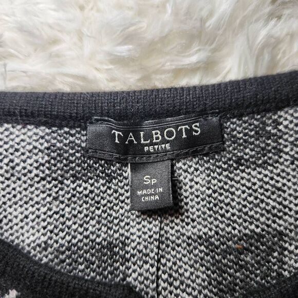 Talbots Buffalo Check Plaid Duster Cardigan - Picture 8 of 12